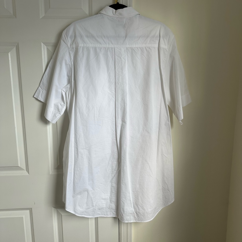 COS White Short Sleeve Shirt Dress - Picture 4 of 4
